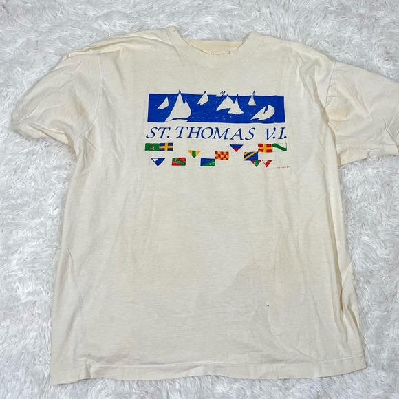 Vintage 80s Single Stitch Graphic Tee - Picture 1 of 7